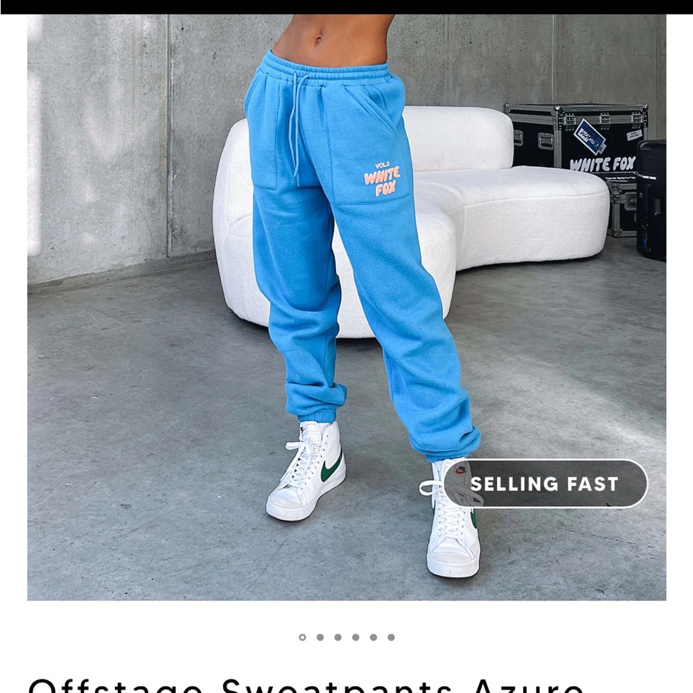 FULL SET (or you can buy individual) WHITE FOX SWEATSUIT